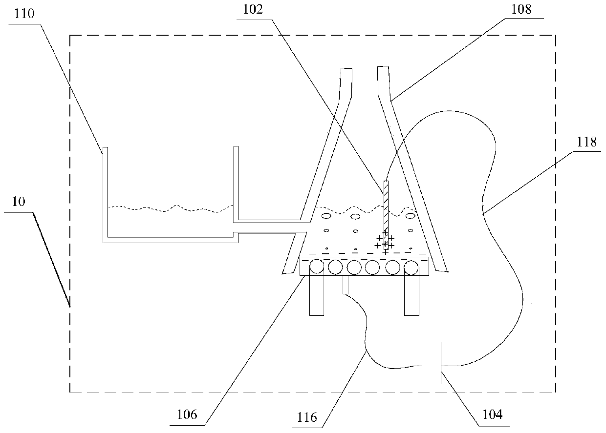 Method and device for preventing electrochemical corrosion, steam generator and clothing care machine