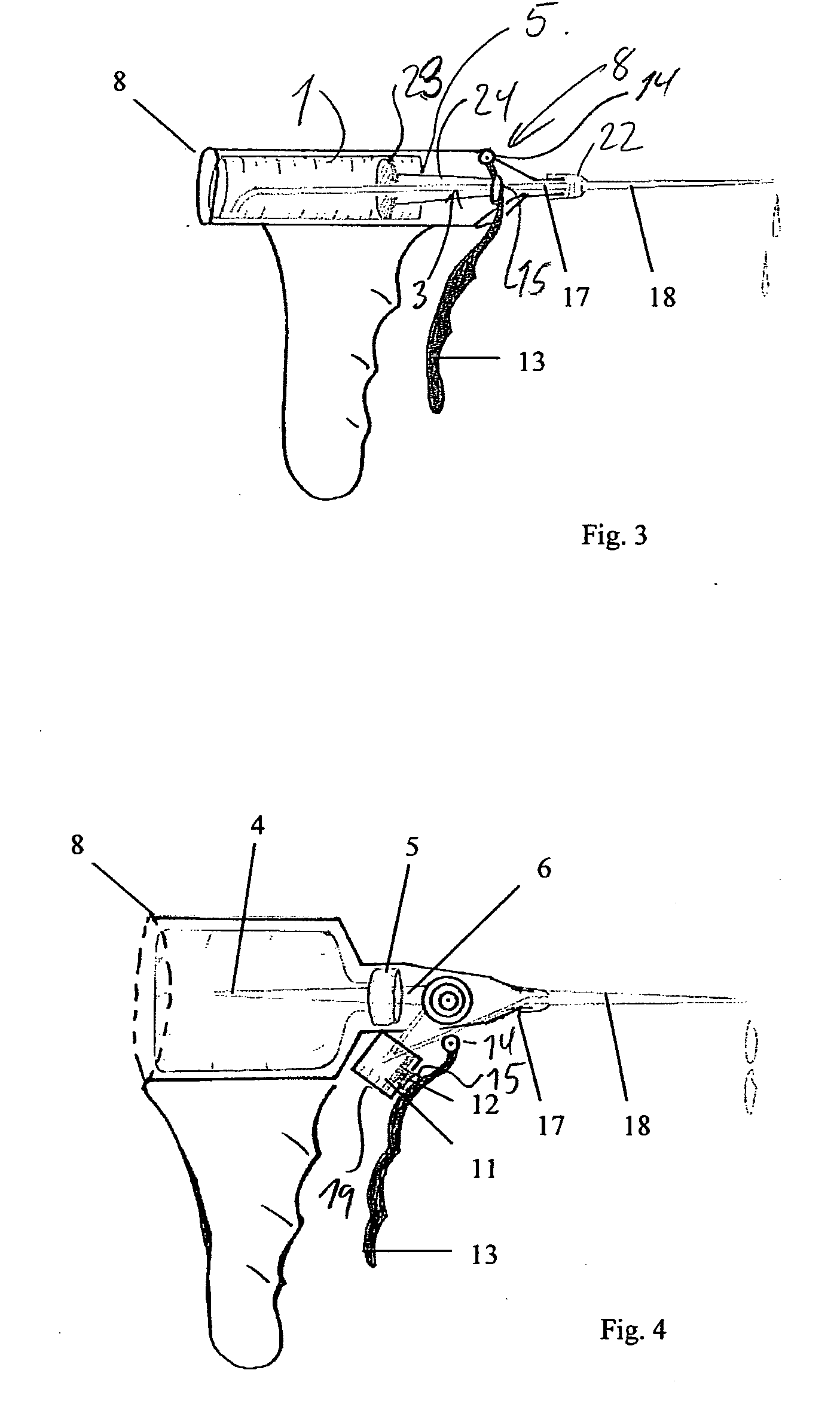 Dispenser for local anaesthetics and other liquids