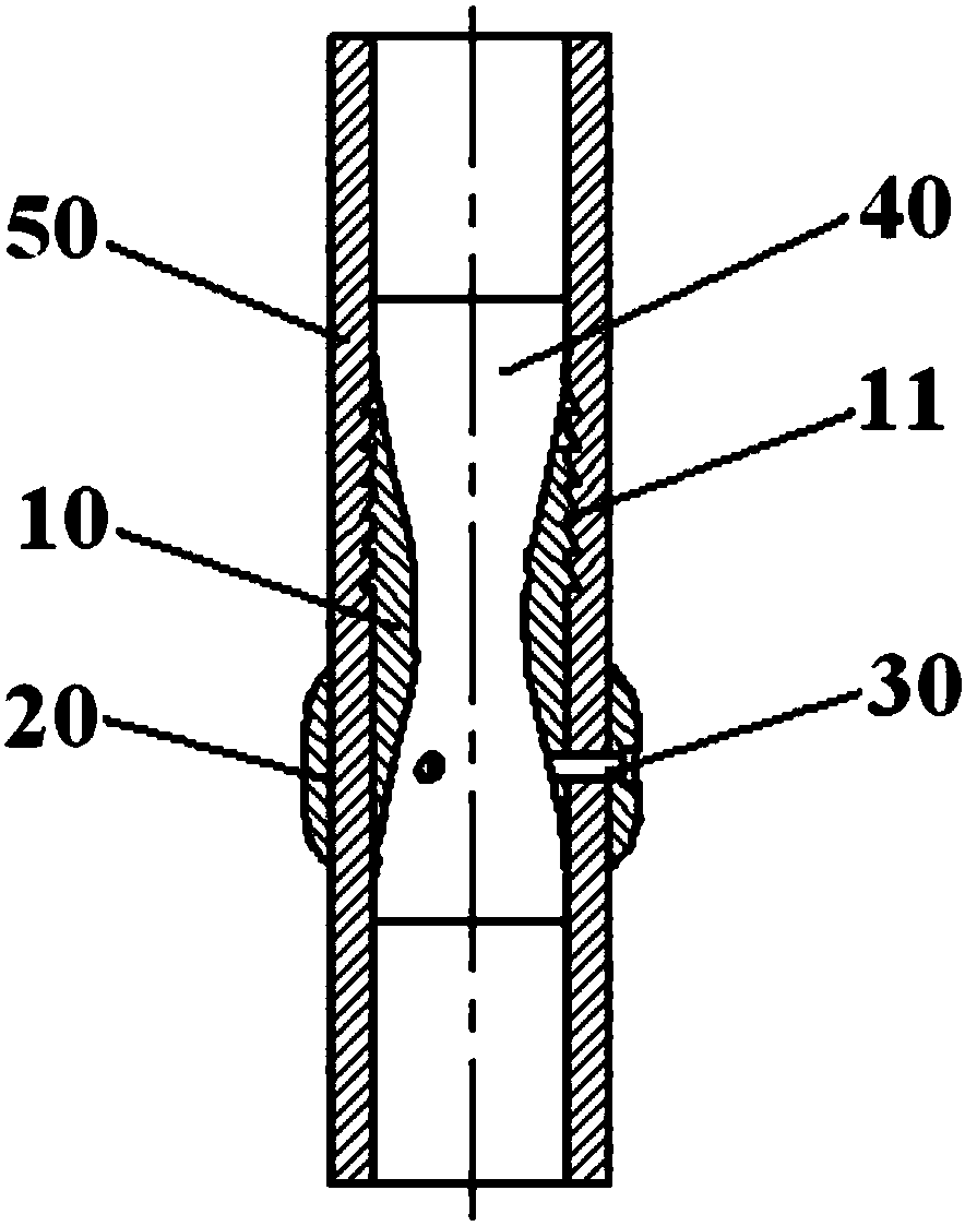 Artificial isthmus prosthesis