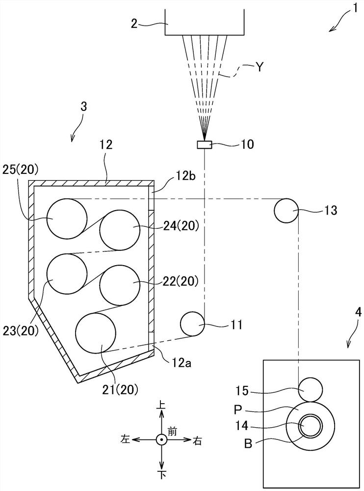 Induction heating roller and spinning stretching device