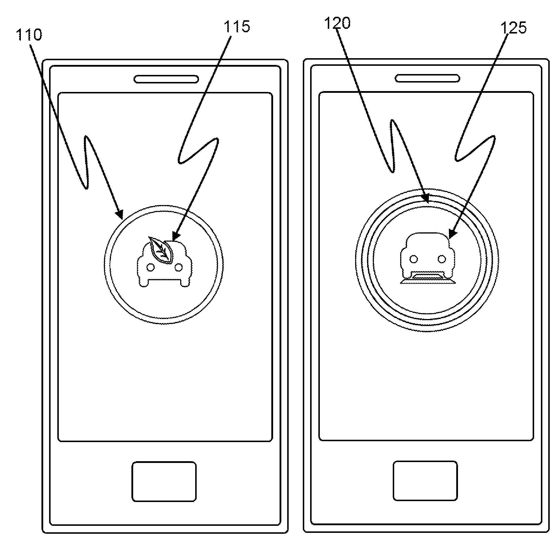 User interface for driver performance application