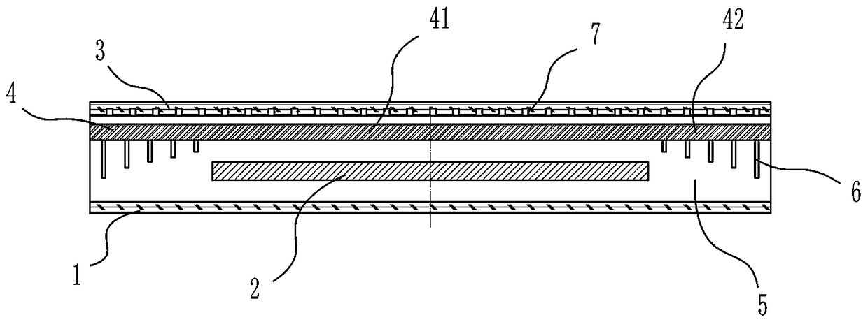 Heat dissipation type safe floor