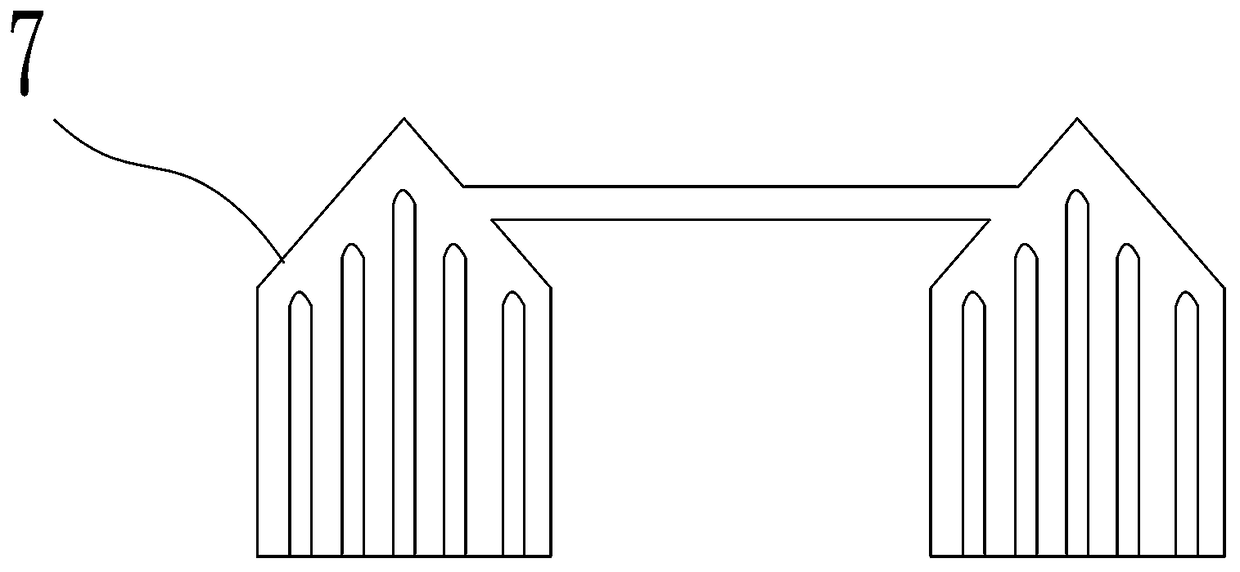 Heat dissipation type safe floor