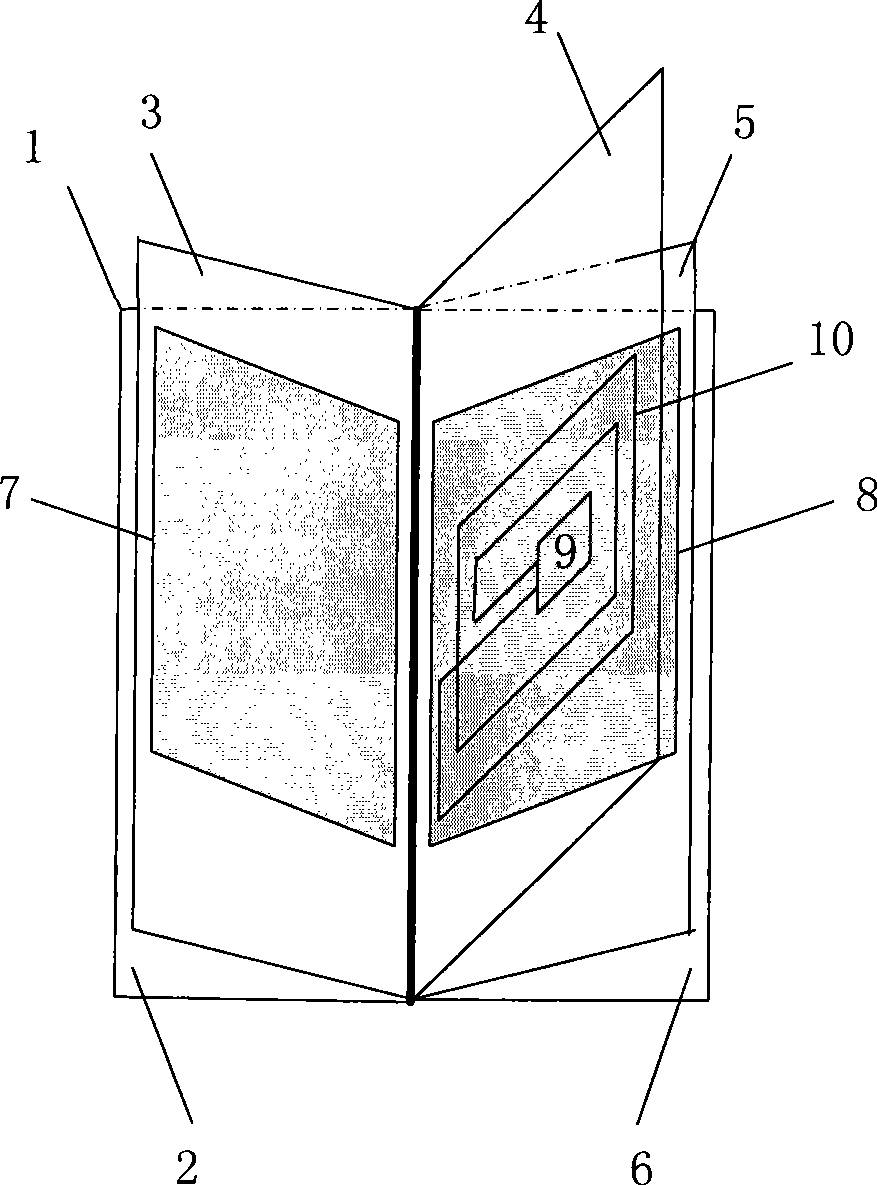 Electronic passport capable of preventing being read through stealing