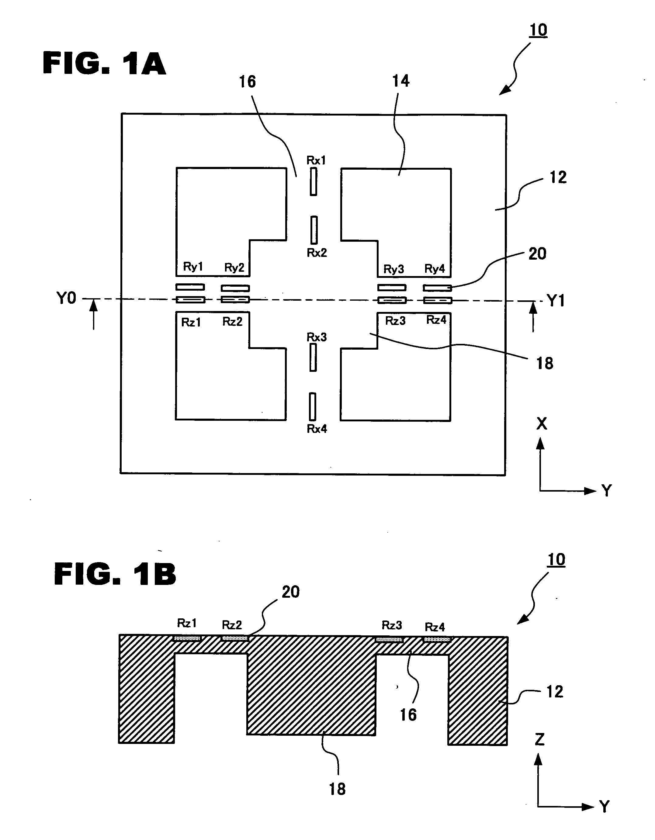 Semiconductor acceleration sensor