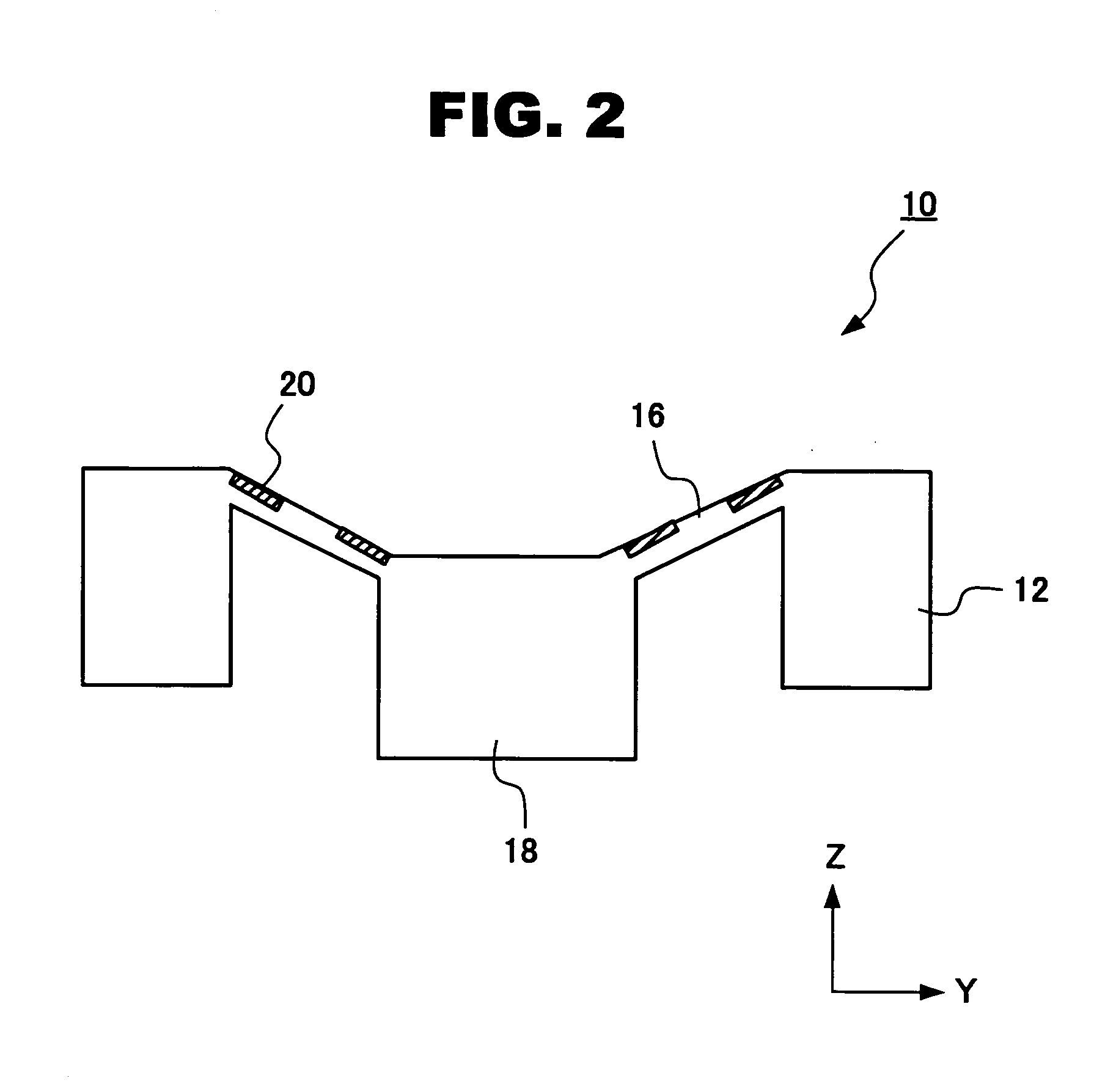 Semiconductor acceleration sensor