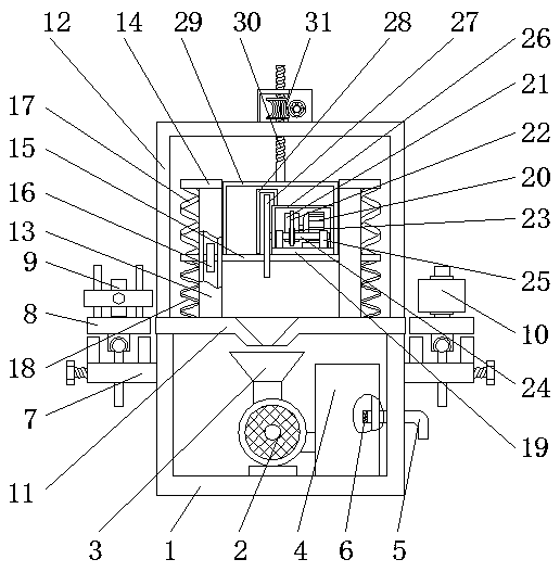 Aluminum alloy door and window production and processing device