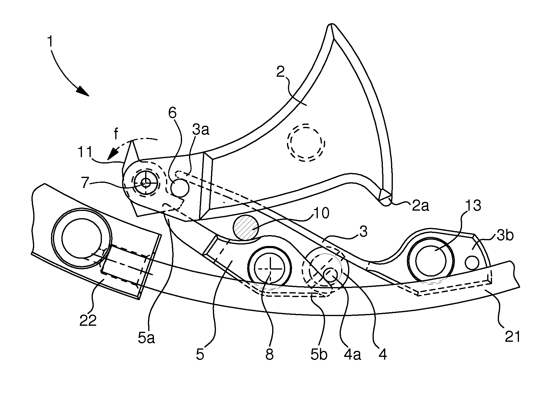 Strike mechanism for a watch