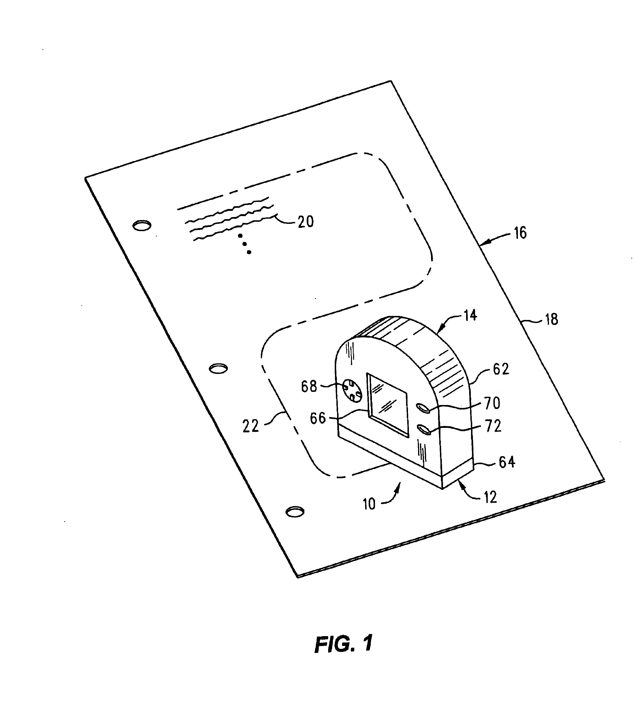 Optical system for compensating for non-uniform illumination of an object