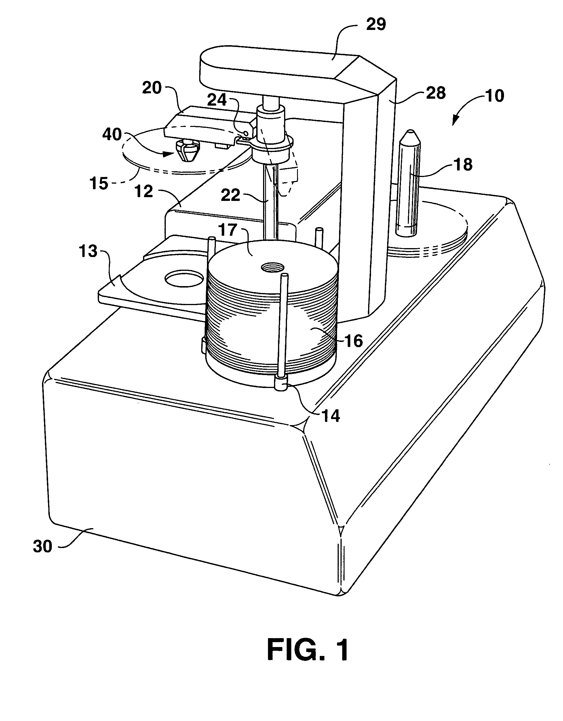 Optical media pick and process