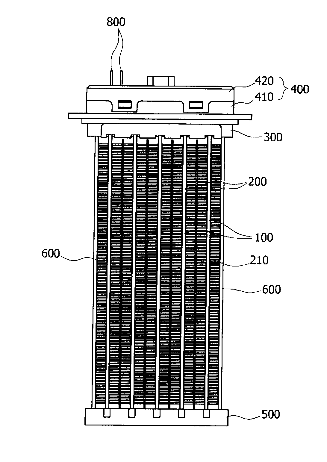 High-capacity PTC heater