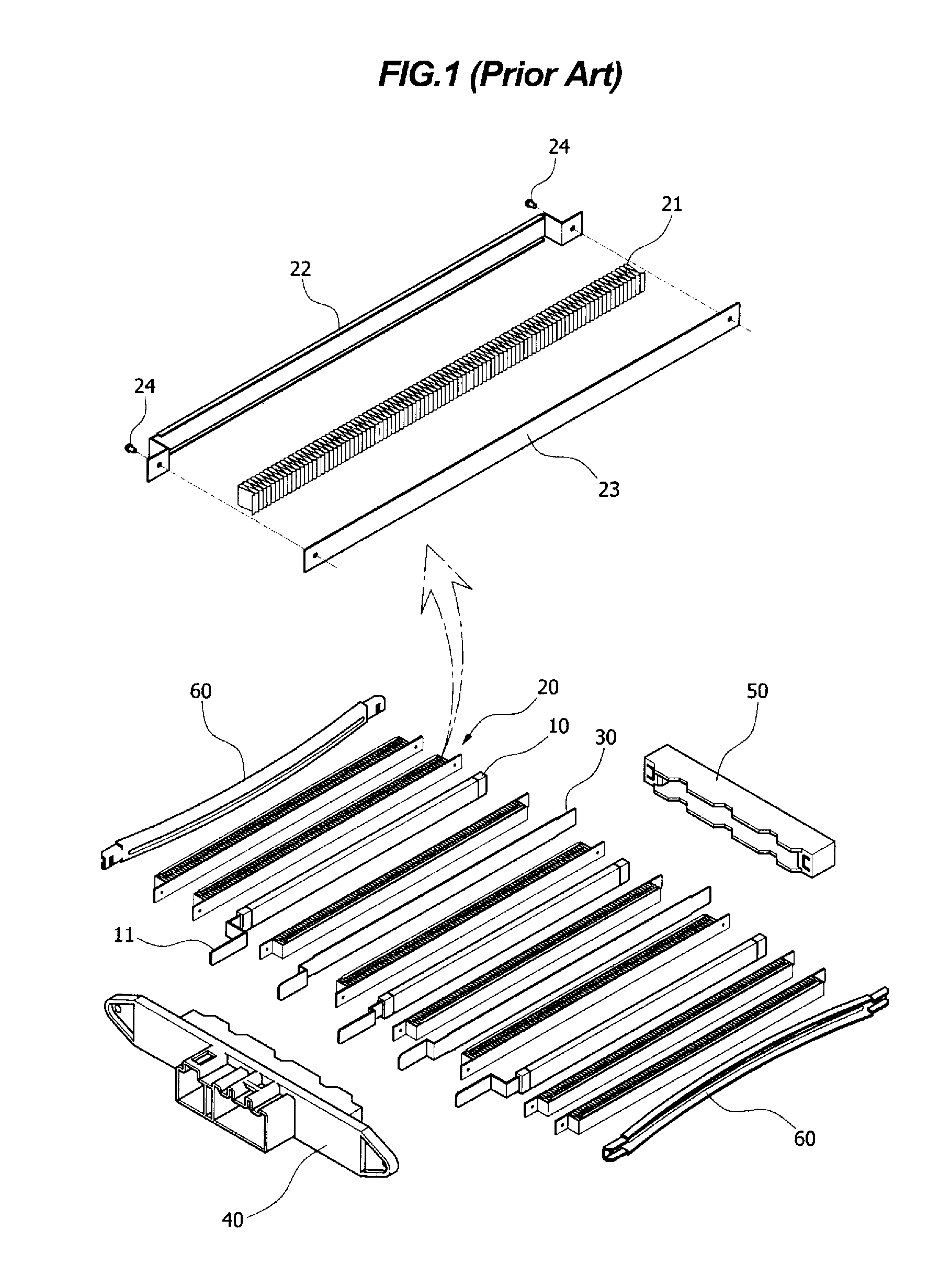 High-capacity PTC heater