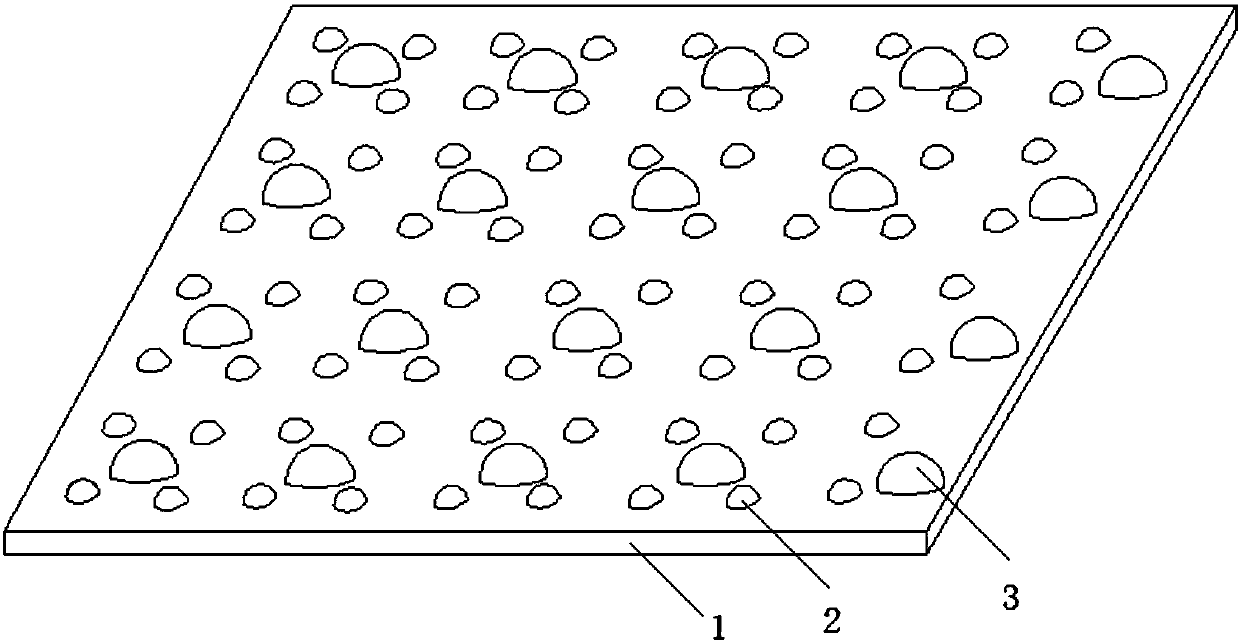 Wear-resistant high-transmittance reflecting piece