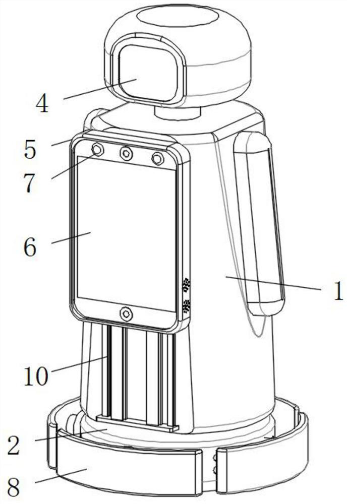 Emergency safety propaganda and education digital intelligence robot