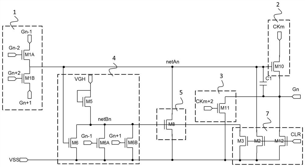 Gate scan drive circuit