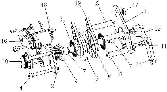 Brake disc DTV repairing machine