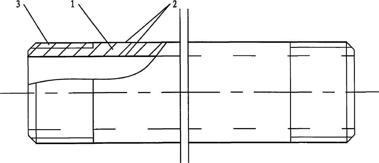 Oil casing pipe resisting CO2 corrosion and production method thereof