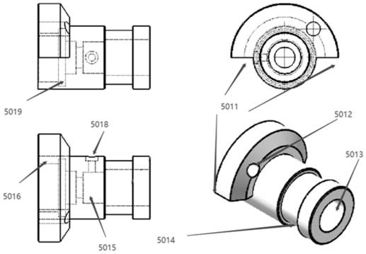 A delivery device for a valve clamping stent