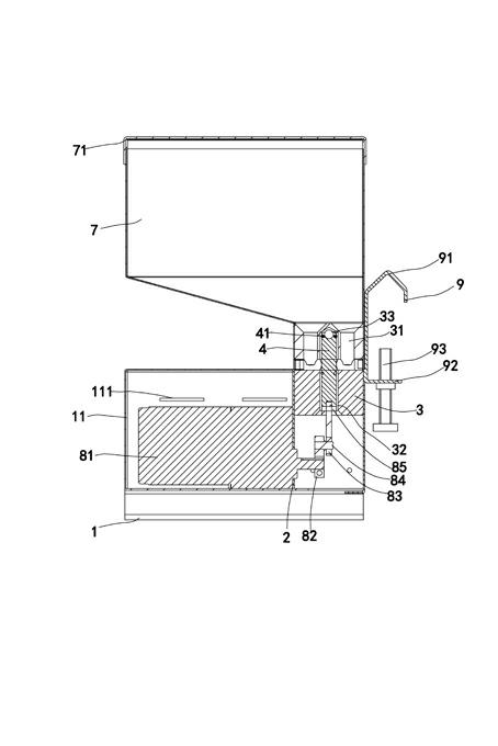 Lubricating grease filling machine for building machinery