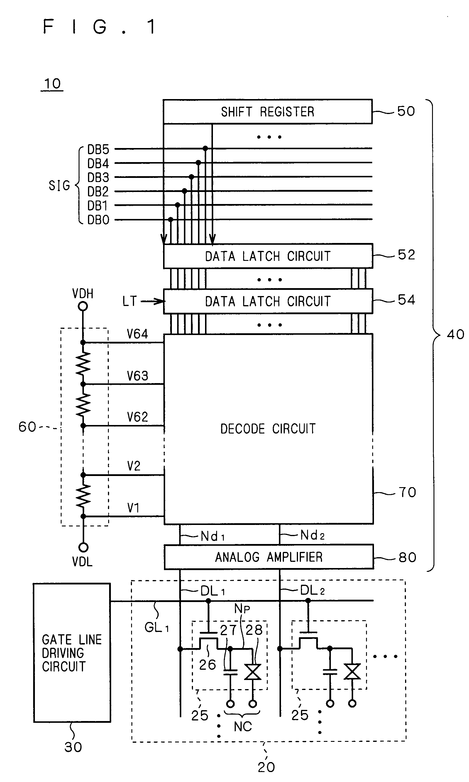 Shift register circuit and image display apparatus equipped with the same