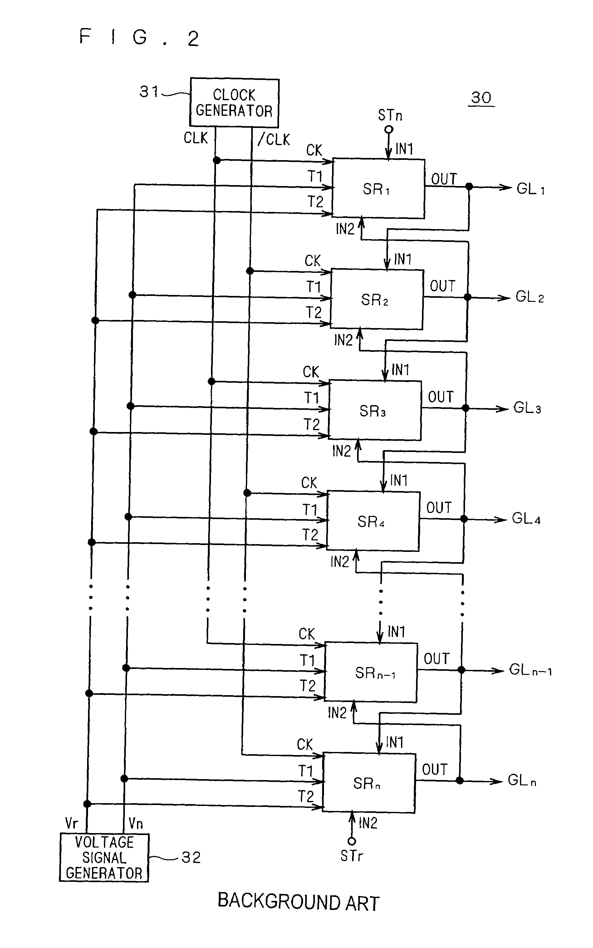 Shift register circuit and image display apparatus equipped with the same