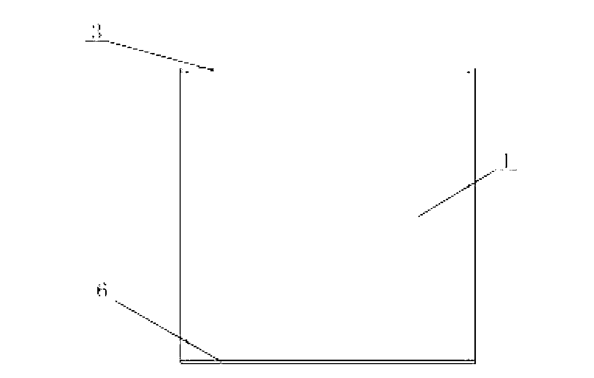 Small aspect ratio rectangular double-curved-surface surface and middle layer net plate