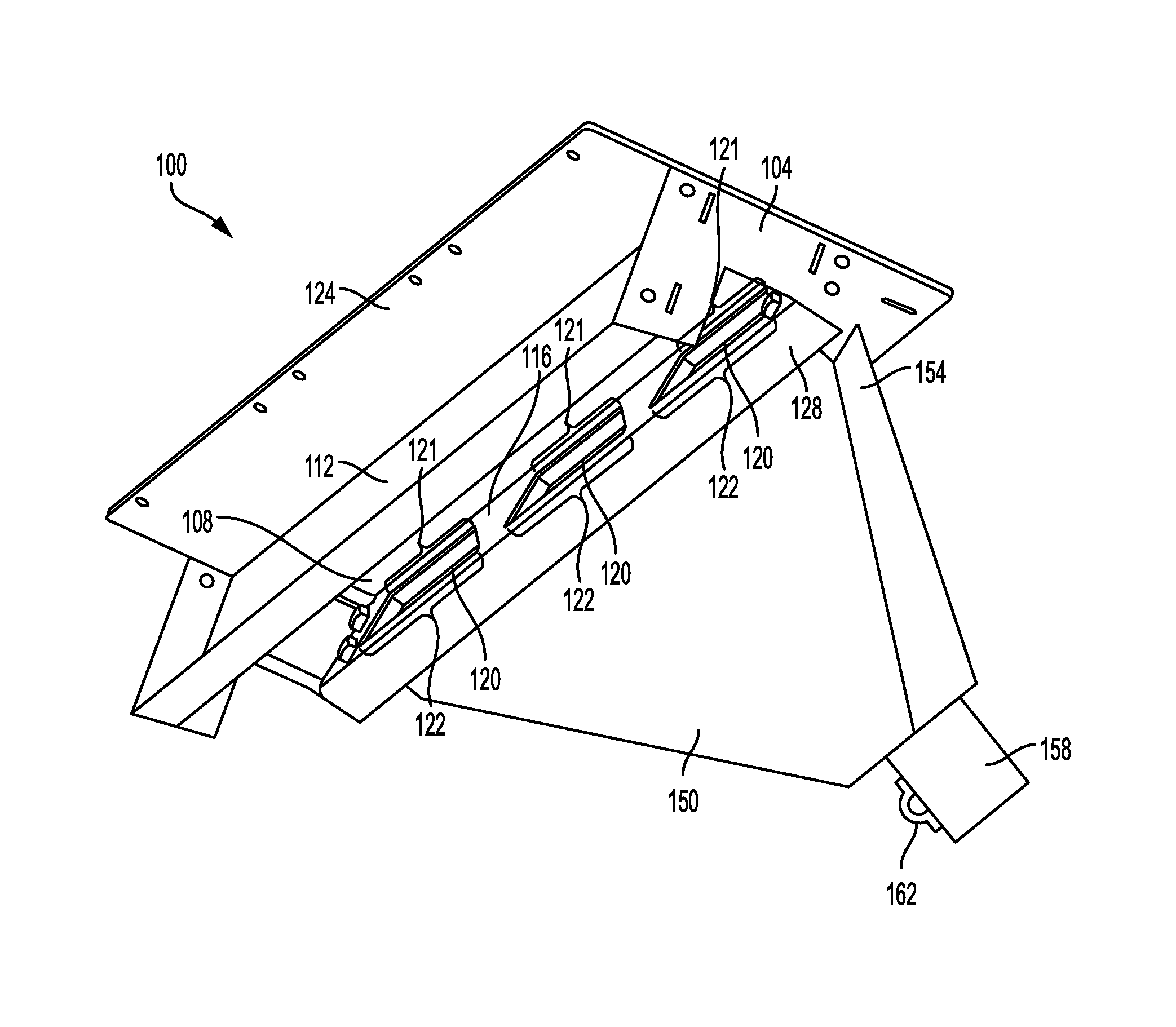 Dust containment unit manifold