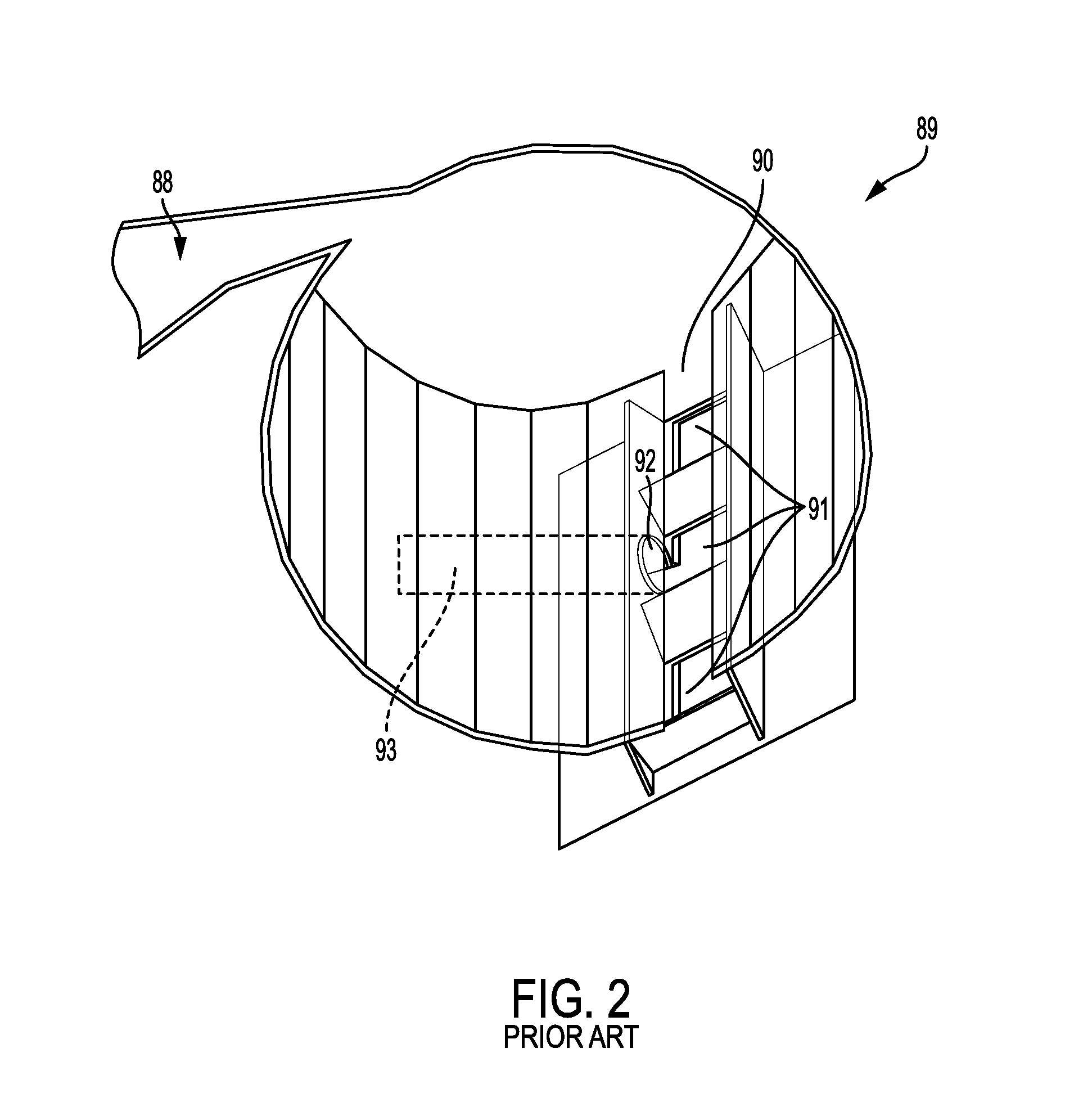 Dust containment unit manifold