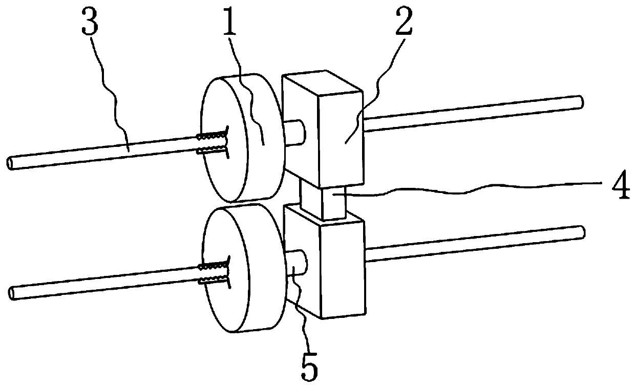 A wire deicing device