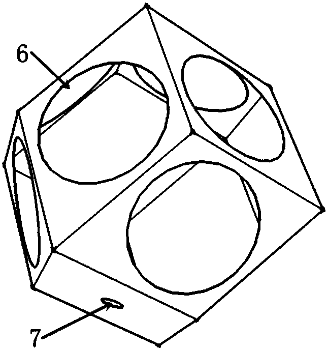 Miniature three-dimensional earth pressure cell and its testing method