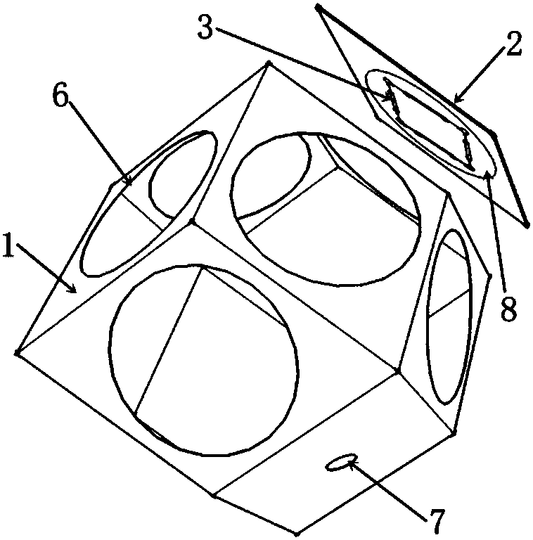 Miniature three-dimensional earth pressure cell and its testing method