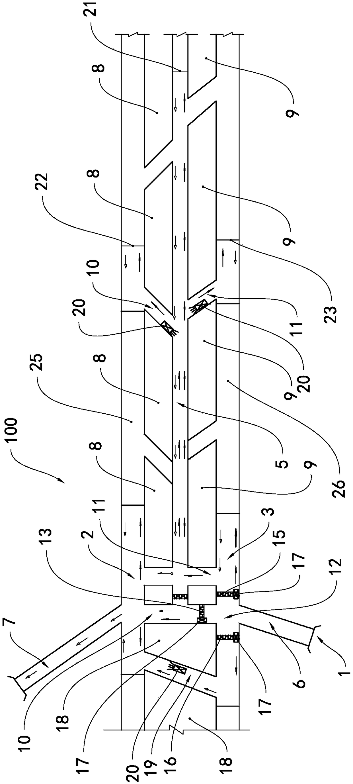 Tunnel ventilating system and method