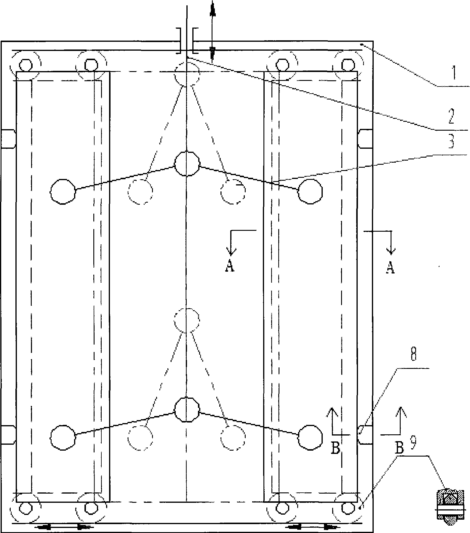 Double gate valve