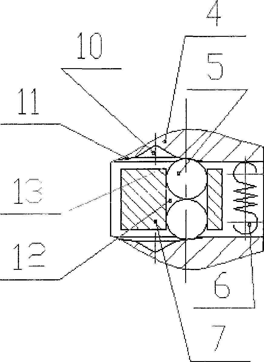 Double gate valve