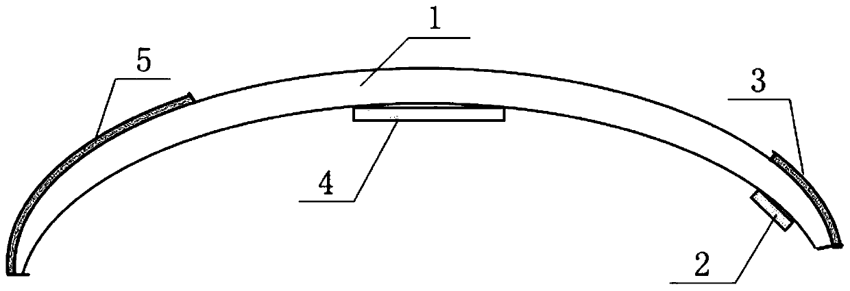 Near-eye display based on holographic waveguide