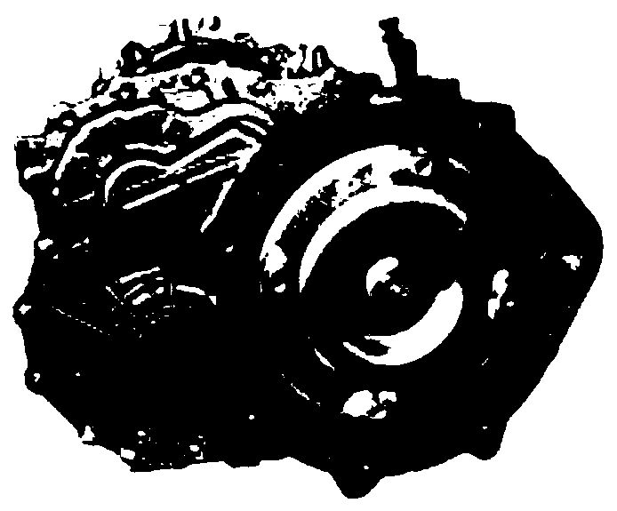 Gearbox fault detection method and system based on vibration signal distribution characteristic recognition