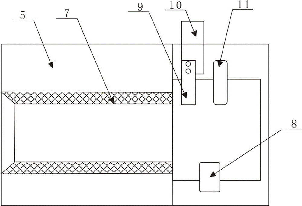 Impact shearing method and device for charged shot