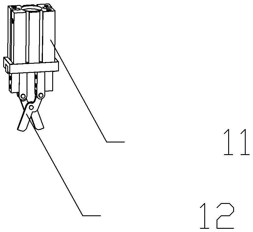 Mechanical hand for harvesting tea