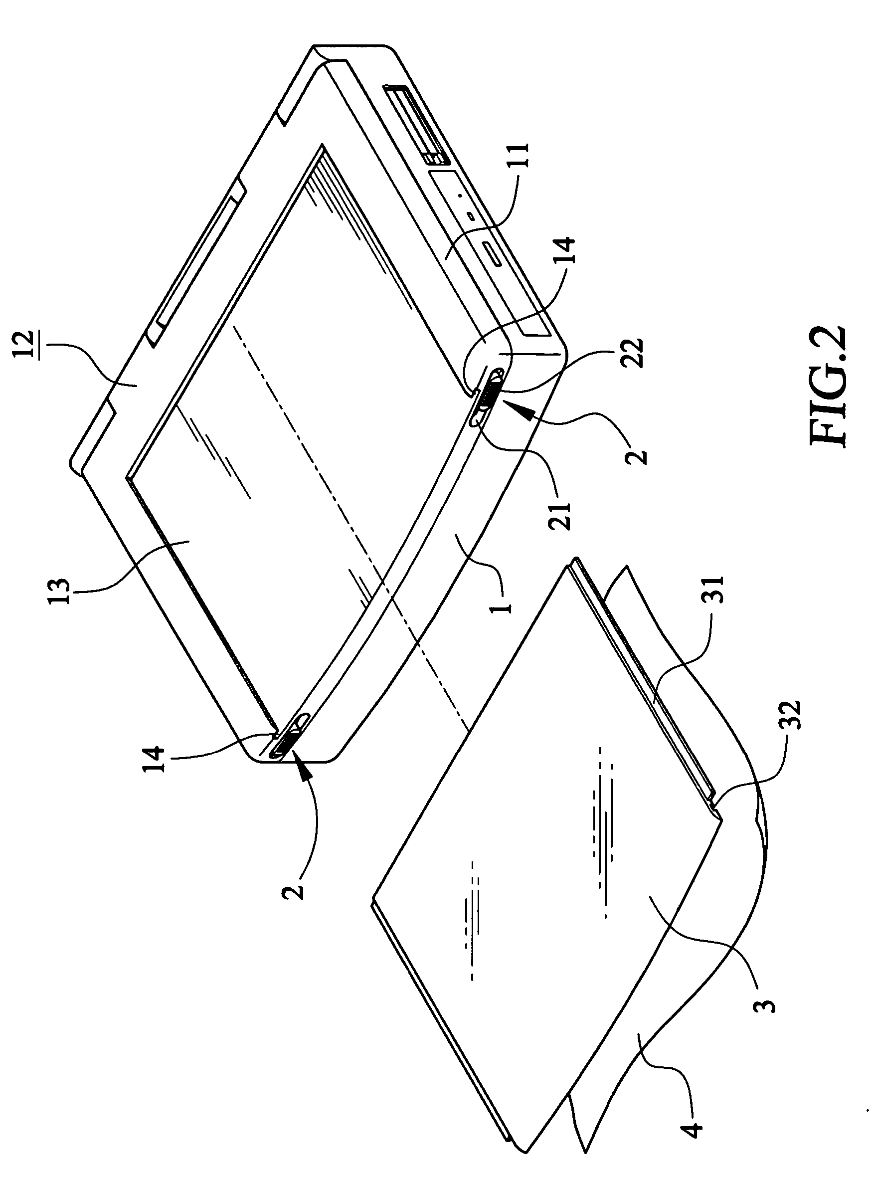 Replaceable liquid crystal display back plate for portable computer