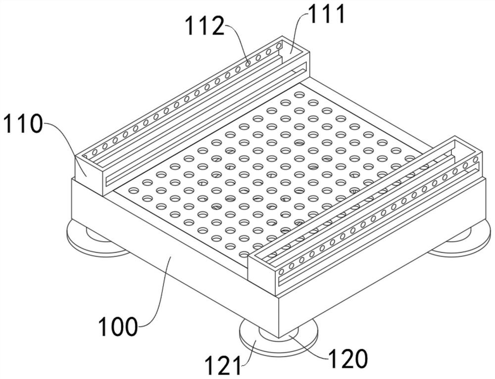 Dispensing device for electronic transformer production and based on limiting extrusion mechanism