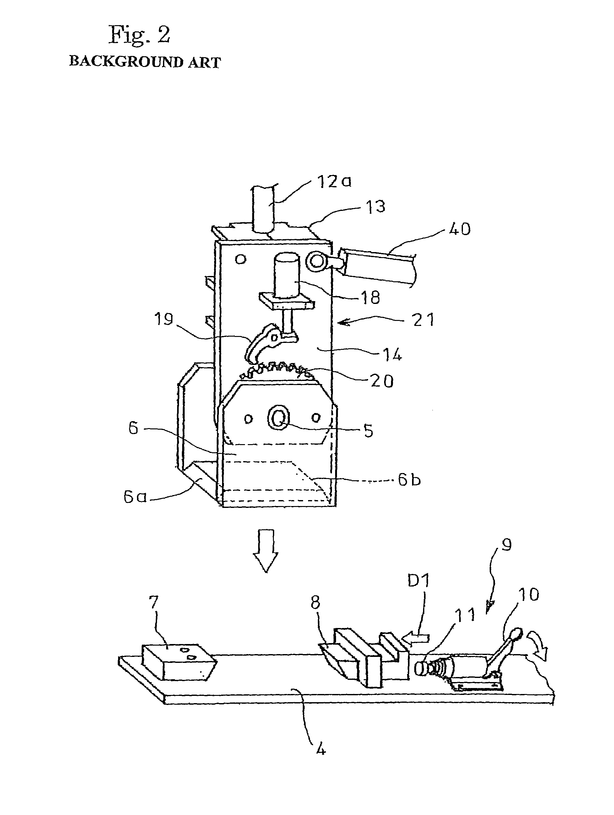 Drive assistant device for automobile