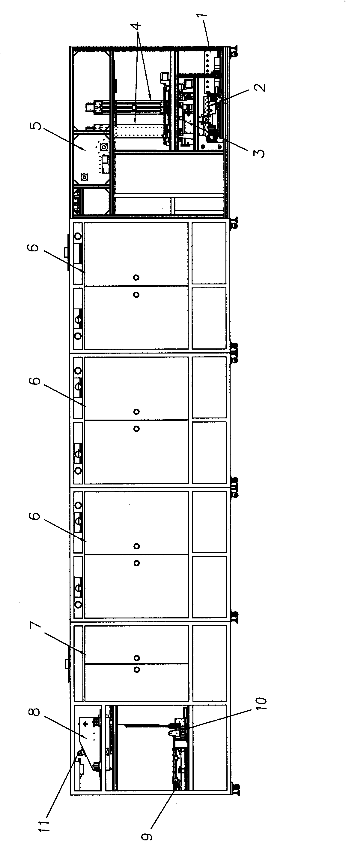 Automatic two-side coater for vertical type PCB (Printed Circuit Board) plate