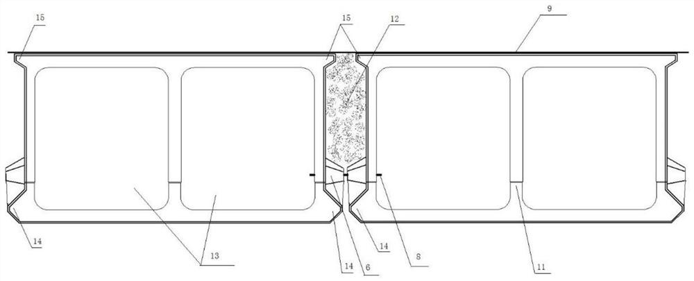 Fish trough stone ecological revetment and construction method thereof