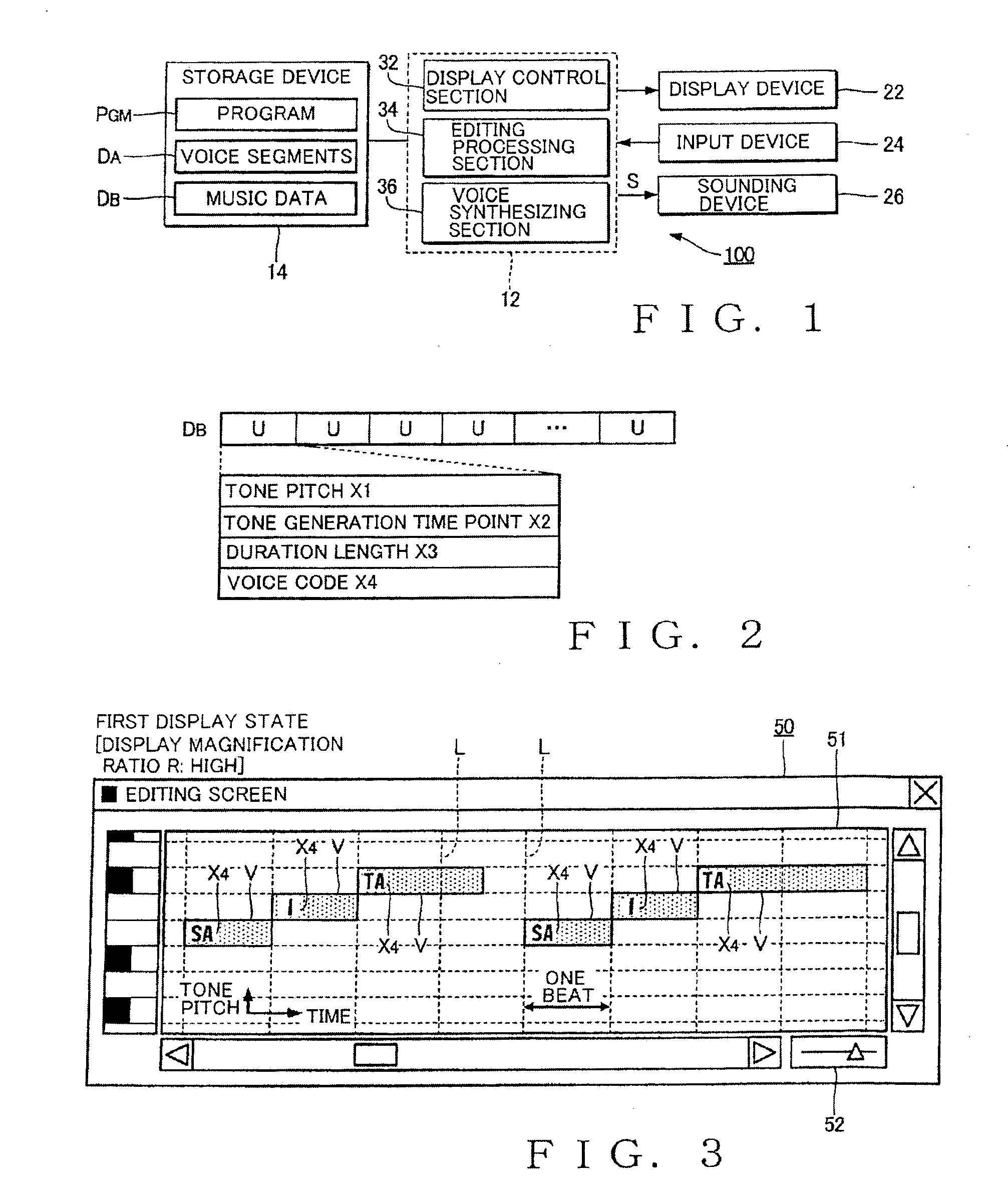 Music data display control apparatus and method