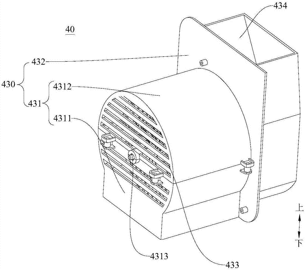 Air treatment device for air conditioner, air conditioner indoor unit and air conditioner outdoor unit