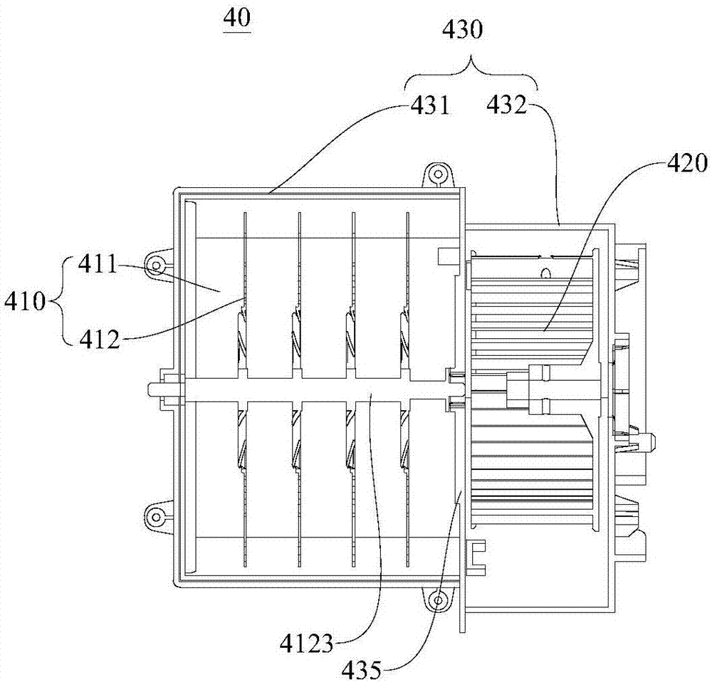 Air treatment device for air conditioner, air conditioner indoor unit and air conditioner outdoor unit