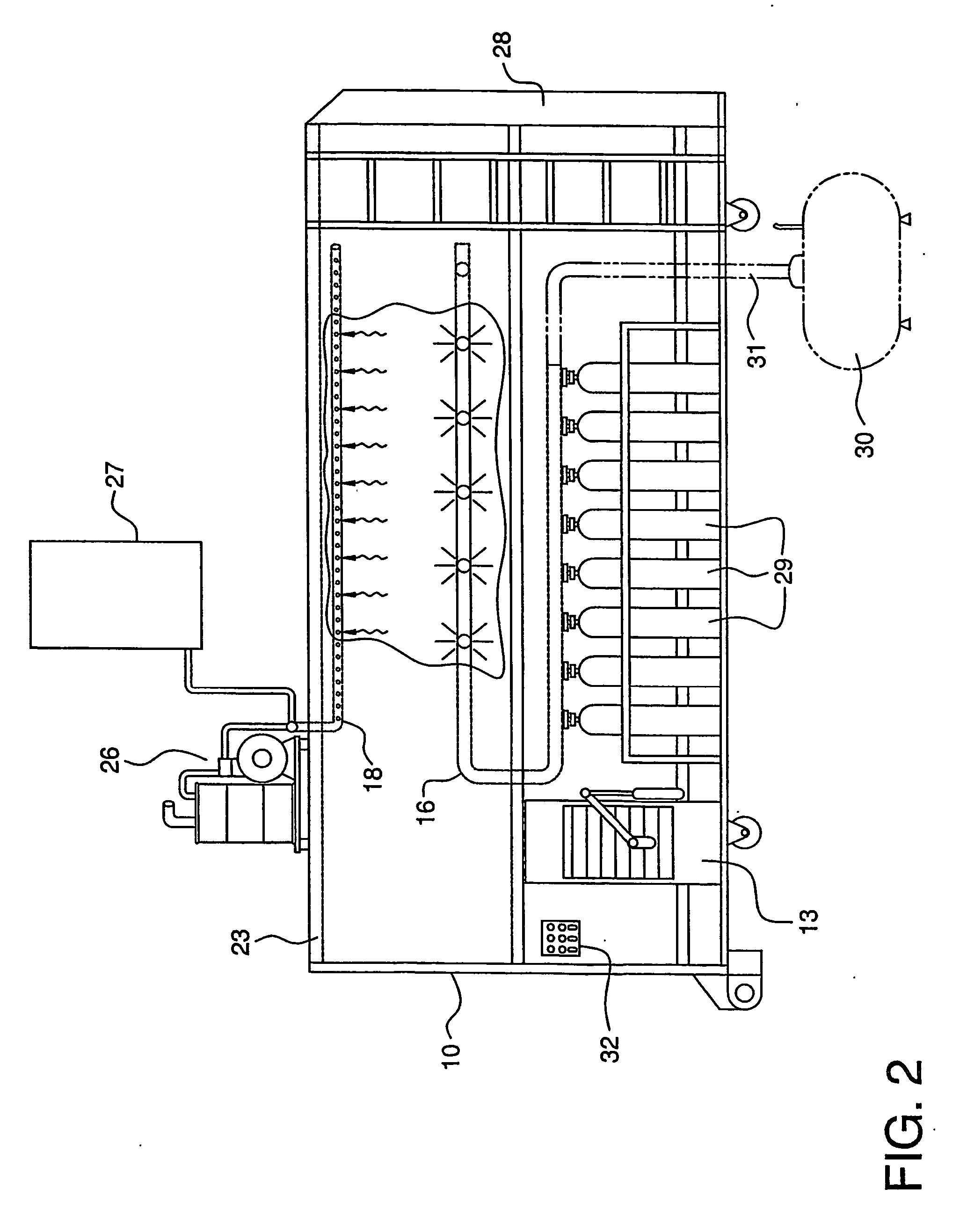 Process and apparatus for further processing of sewage sludge and other materials to reduce pathogens and toxins