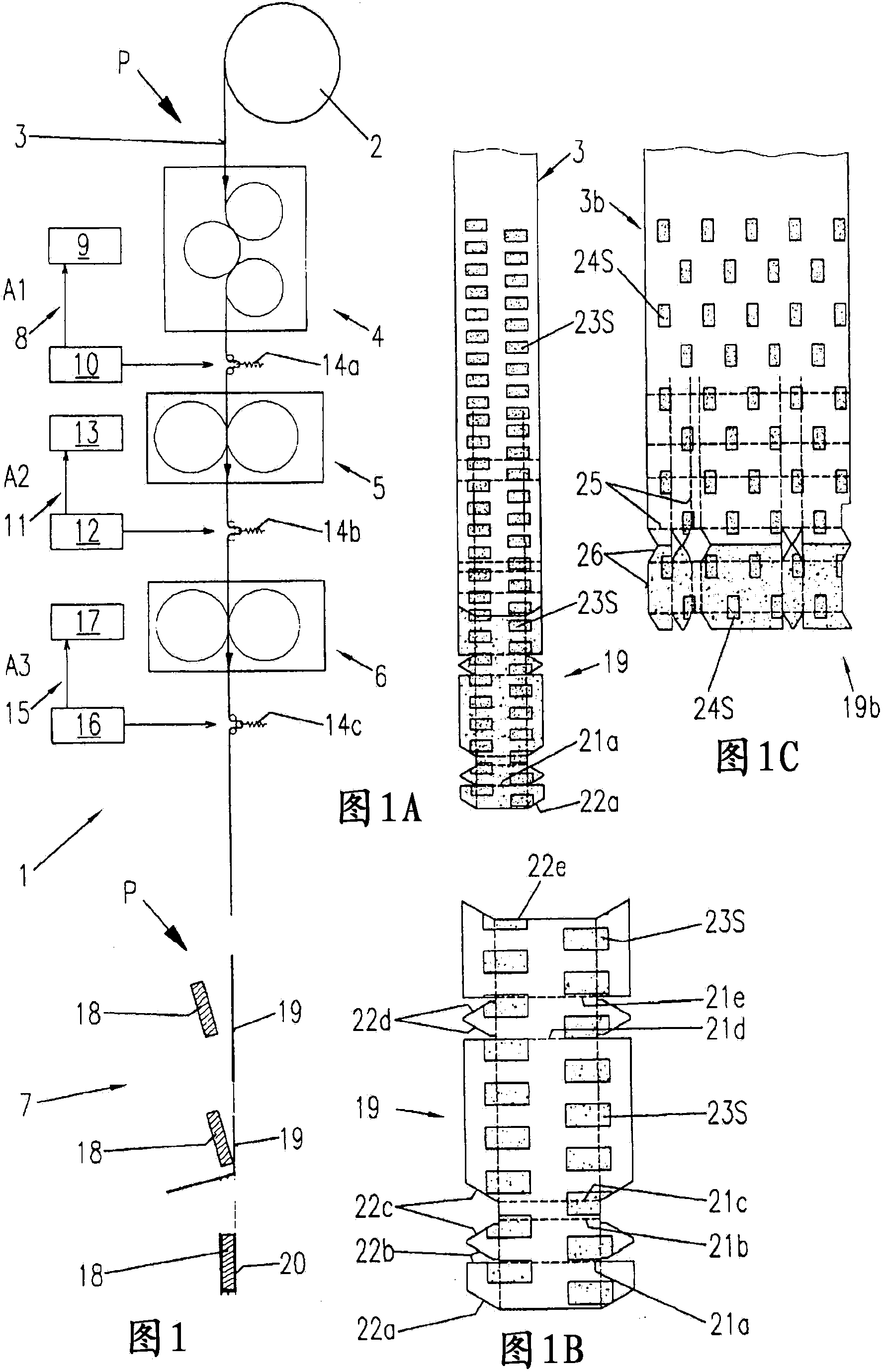 Method and device for producing a package for smoking articles