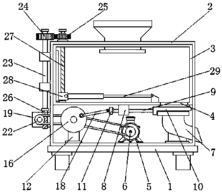 Quantitative medicine taking device for medical treatment