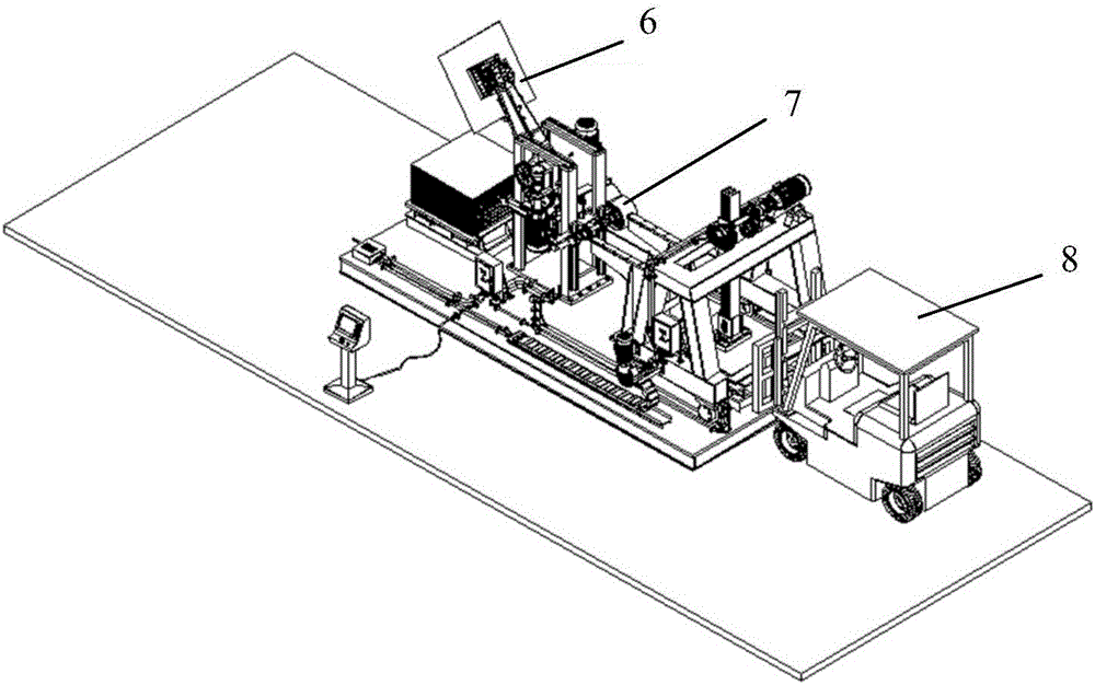 Panel turnover device